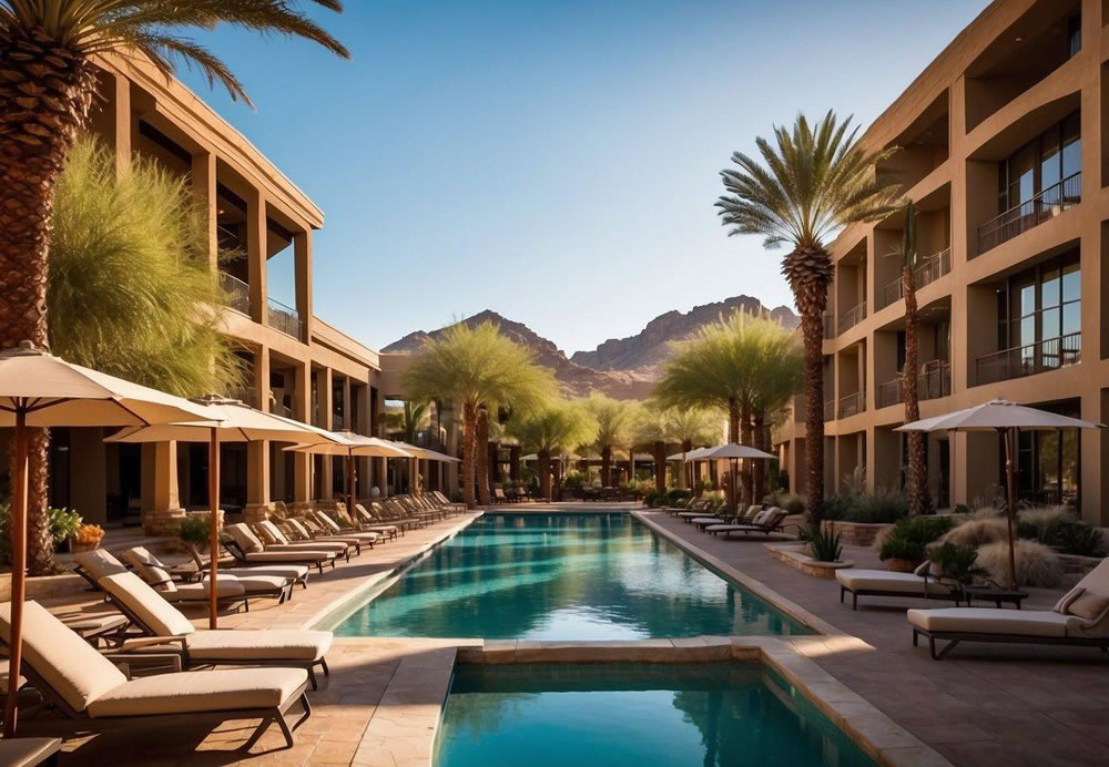 The luxurious resorts in Phoenix, Arizona offer top-notch amenities and services, including spa treatments, gourmet dining, and breathtaking views